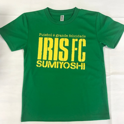 アイリス　Tシャツ（グリーン）ステンシルタイプ