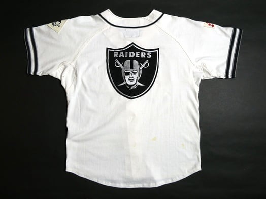 90's NFL RAIDERS STARTER レイダース スターター ベースボールシャツ
