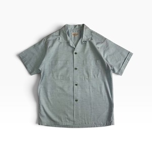 50s TOWNCRAFT Short Sleeve Shirt   "kasuri" タウンクラフト カスリ柄 シャツ ヴィンテージ