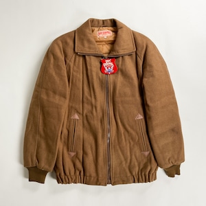 1990s "DAN CARMEL" Italian Beige Wool Sport Jacket, Dead Stock