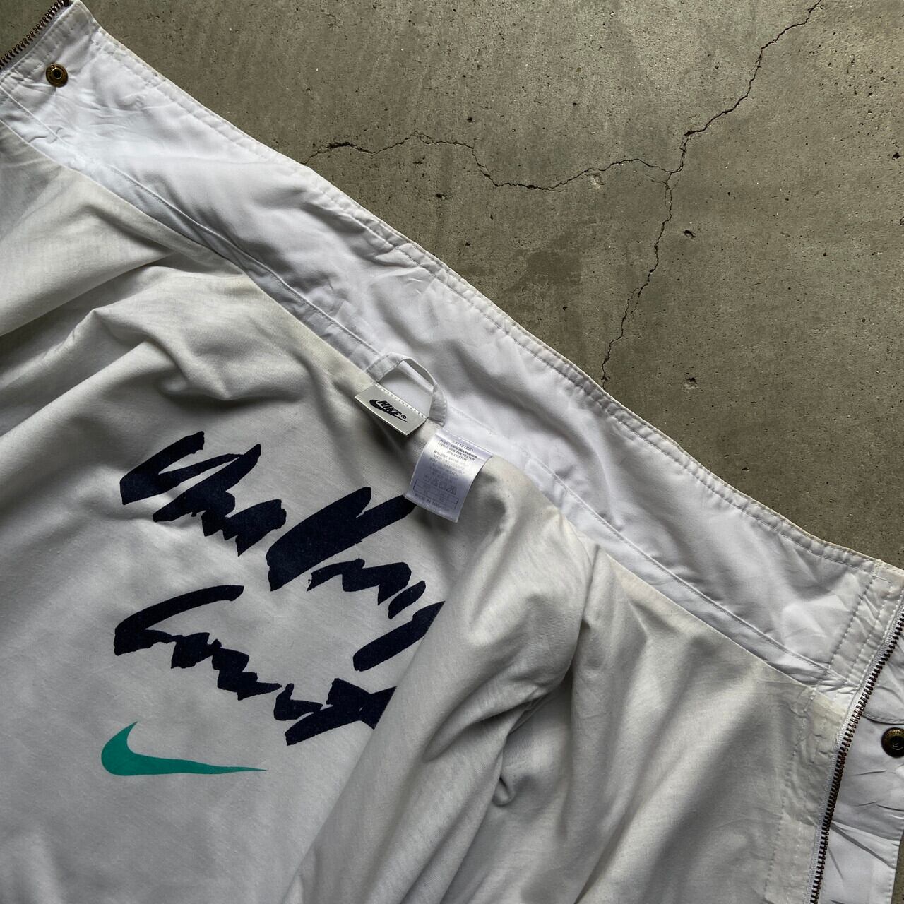 90年代 NIKE ナイキ CHALLENGE COURT バックロゴ刺繍 ポリエステル