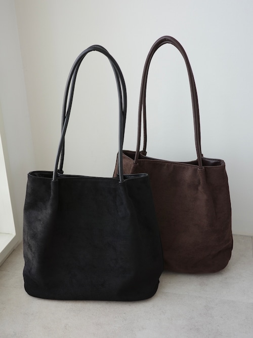(予約) Fil. / Suede sholder tote bag 2color