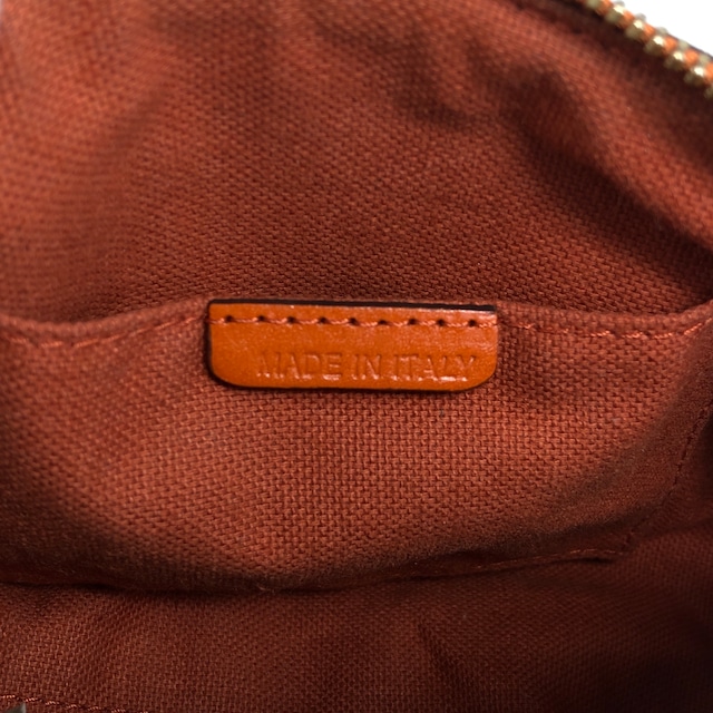 BURBERRY バーバリー ノバチェック ショルダーバッグ ベージュ×オレンジ ロゴ PVCレザー 2WAY ワンショルダー vintage ヴィンテージ オールド 2e2732