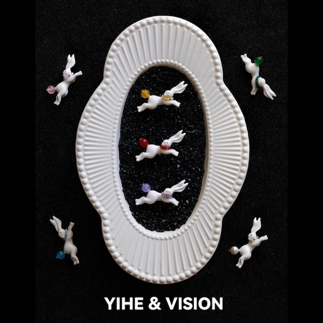 星雫を運ぶ白兎のドリームランリング E00651