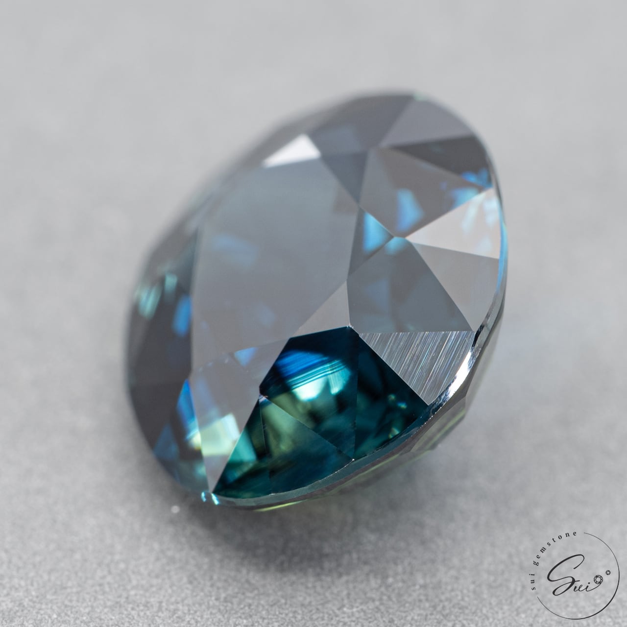 天然【非加熱】ティールサファイア 3.11ct GRA/GIA鑑別書 | SUI GEMSTONE