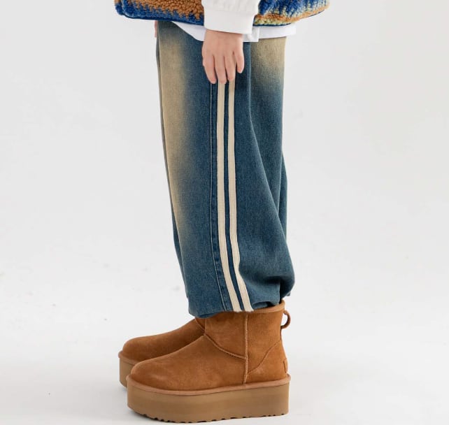 【予約】line denim pants/BUCKET LIST