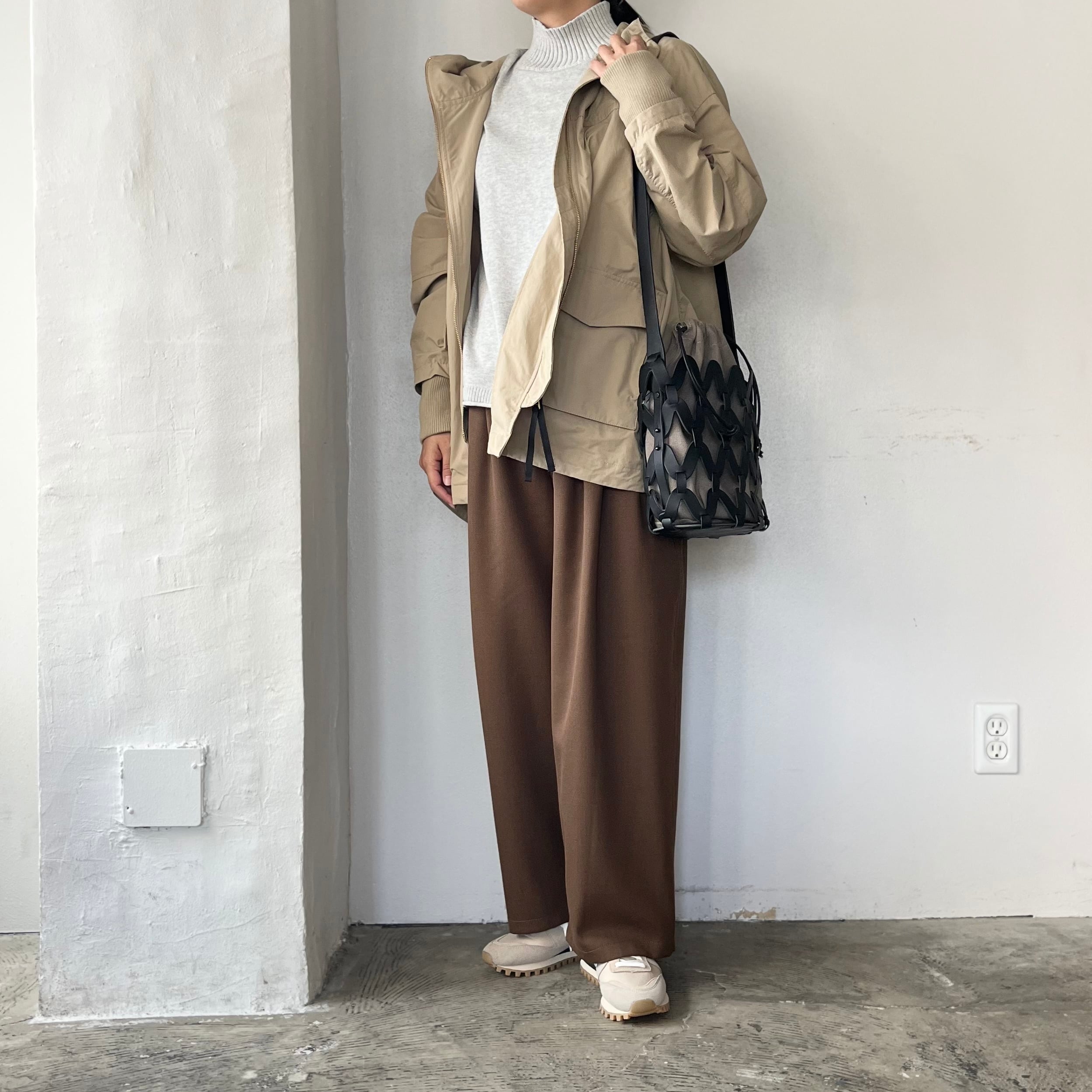 ACUTA ナイロンコットンショートブルゾン