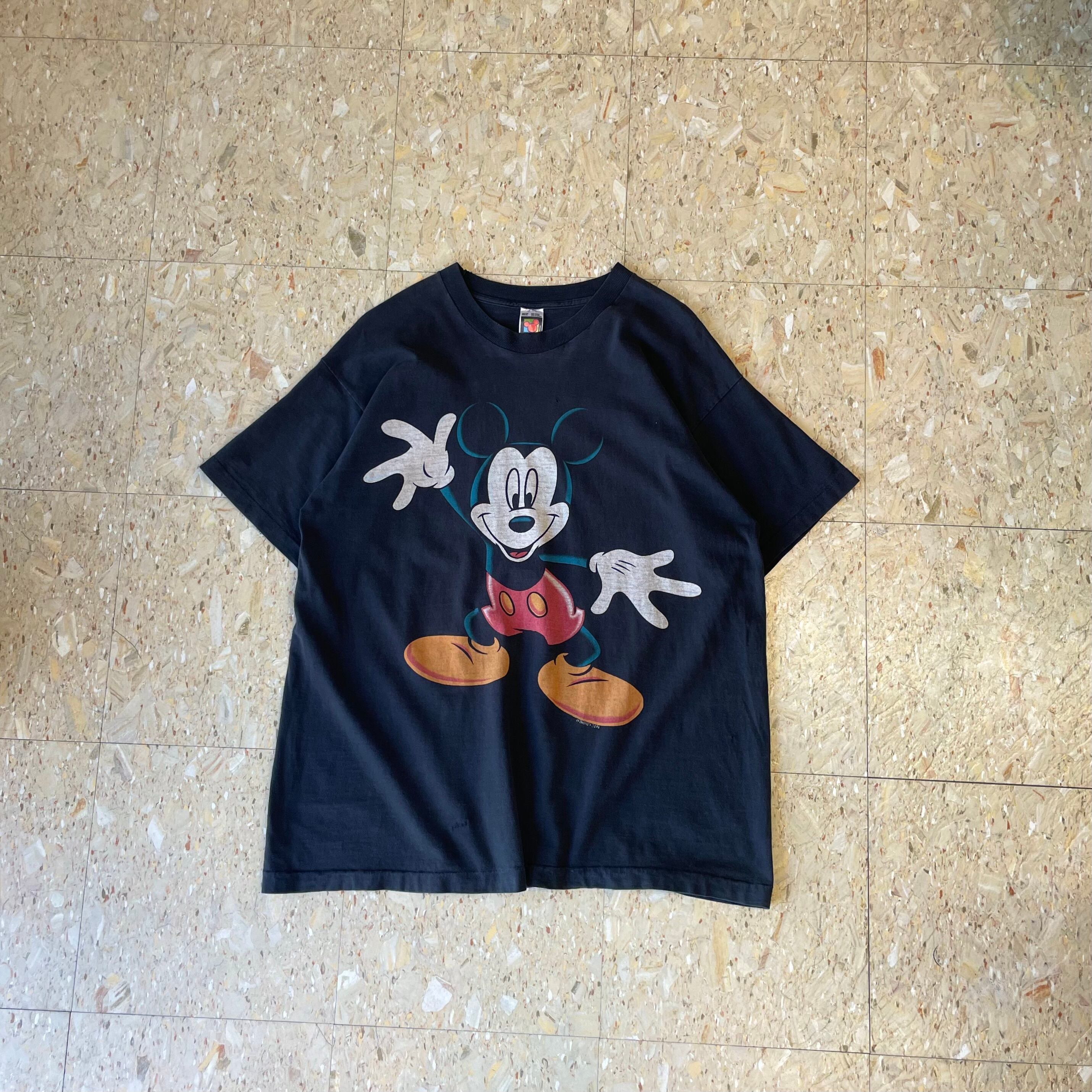 90s USA製 【studio Q.】 パンジー Tシャツ size.L | 古着屋 芥