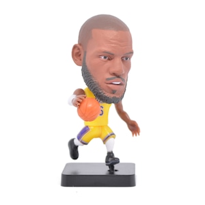 レブロン・ジェームズ（LeBron James）【ロサンゼルス・レイカーズ (Los Angeles Lakers)2020黄色】soccerwe/バスケットボール　NBA　フィギュア…