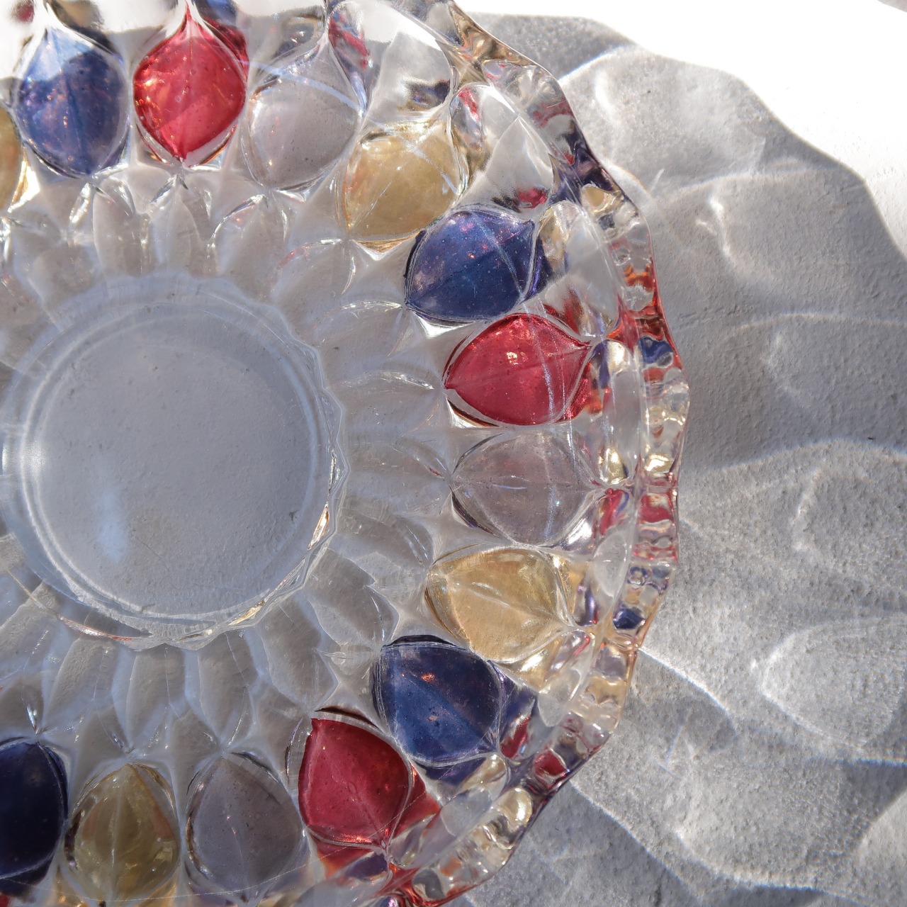 あでやかなきらきらのお皿