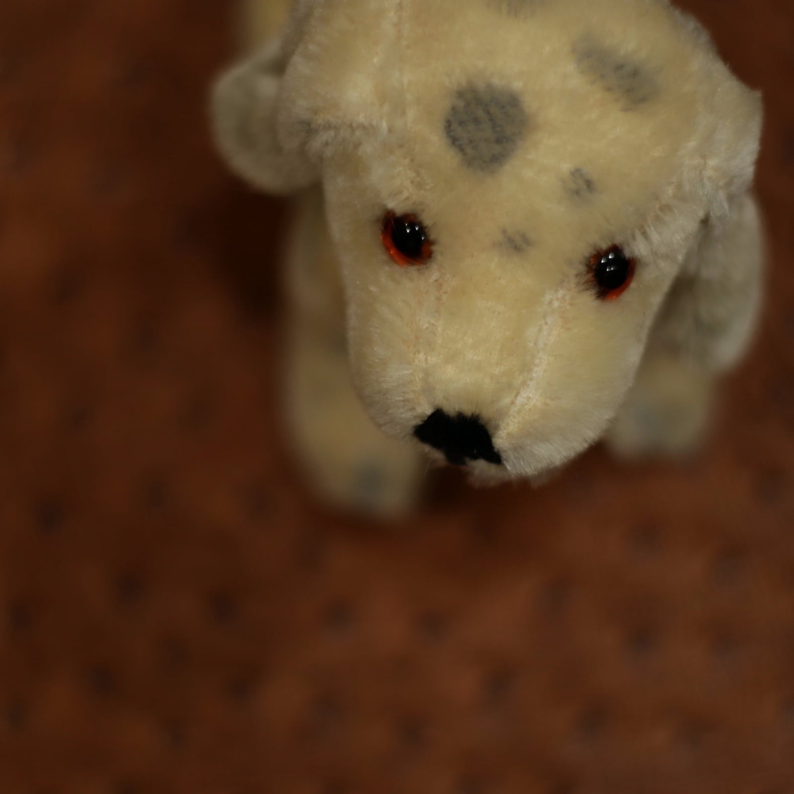 ドイツ GRISLY社 ビンテージ 小さな犬のぬいぐるみ ダルメシアン 