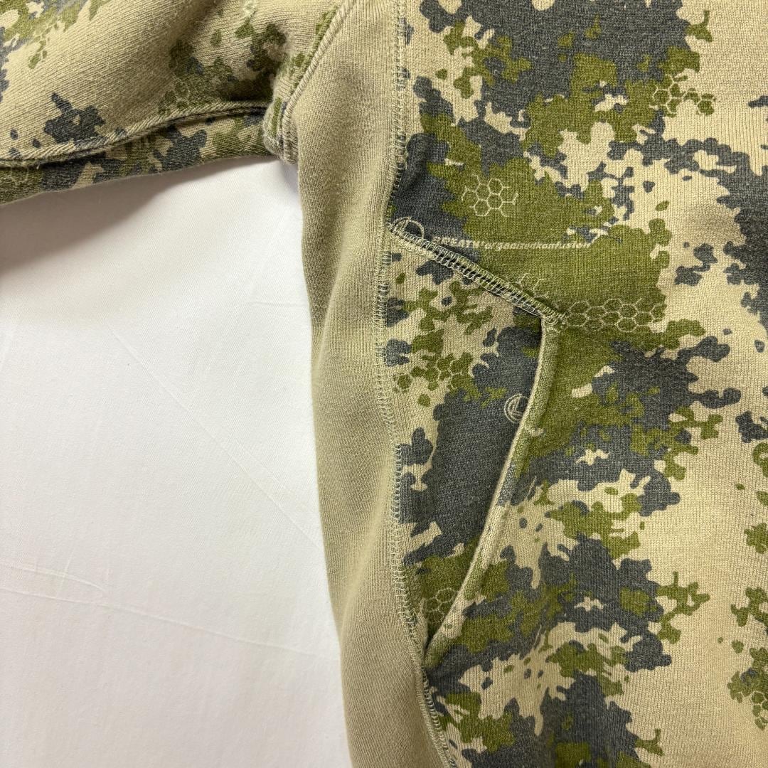 BREATH feat wdfs Camoflauge Hoodie Khaki | KOUHUKU