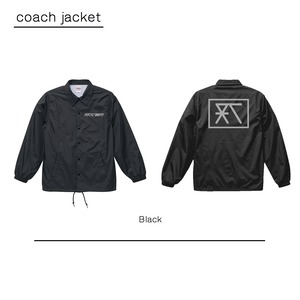 RC-logo コーチジャケット【BLACK】 (coach-jacket)