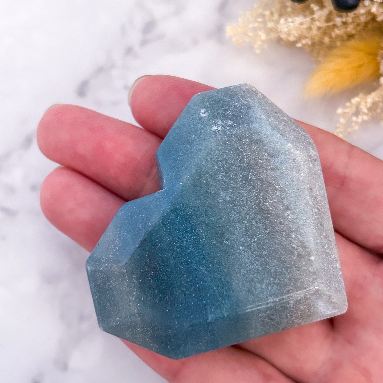 トロレアイトインクォーツ ハートB