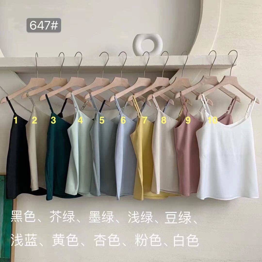 シンプルキャミソール　AJ2205-647