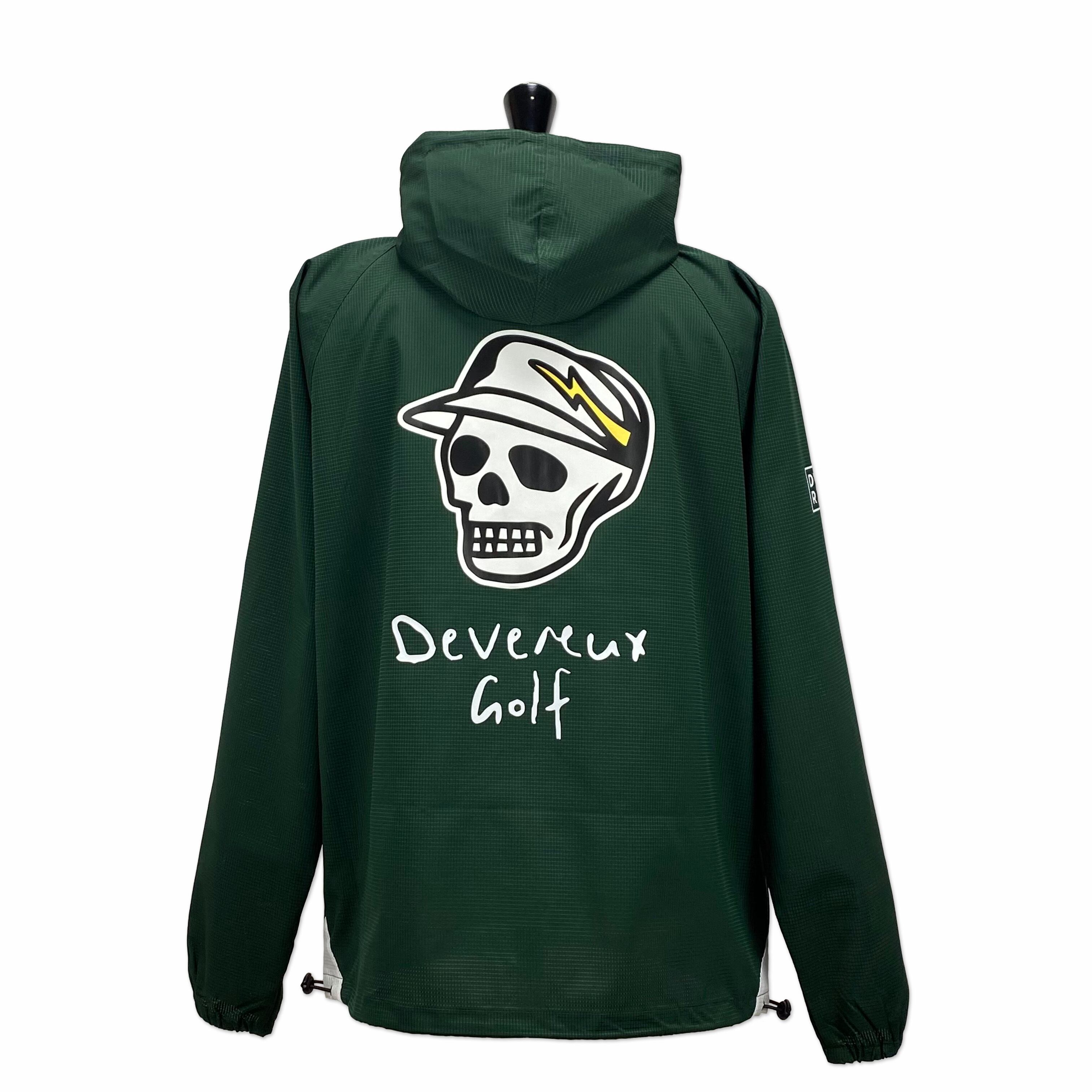 【DEVEREUX】MANIC ドットエアーWRブルゾン／BLACK／M DEVEREUX GOLF】《MEN'S》Manic ドットエアーWRブルゾン (GREEN