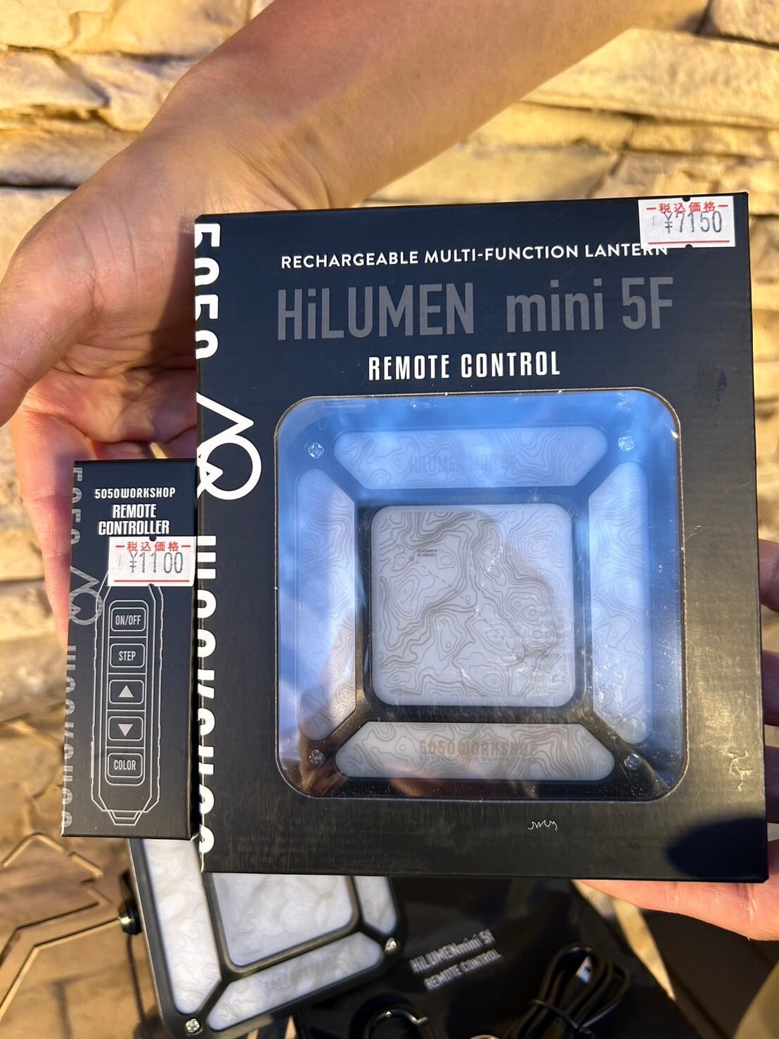 5050WORKSHOP】HILUMEN MINI 5F REMOTE CONTROL LEDライト （ハイ