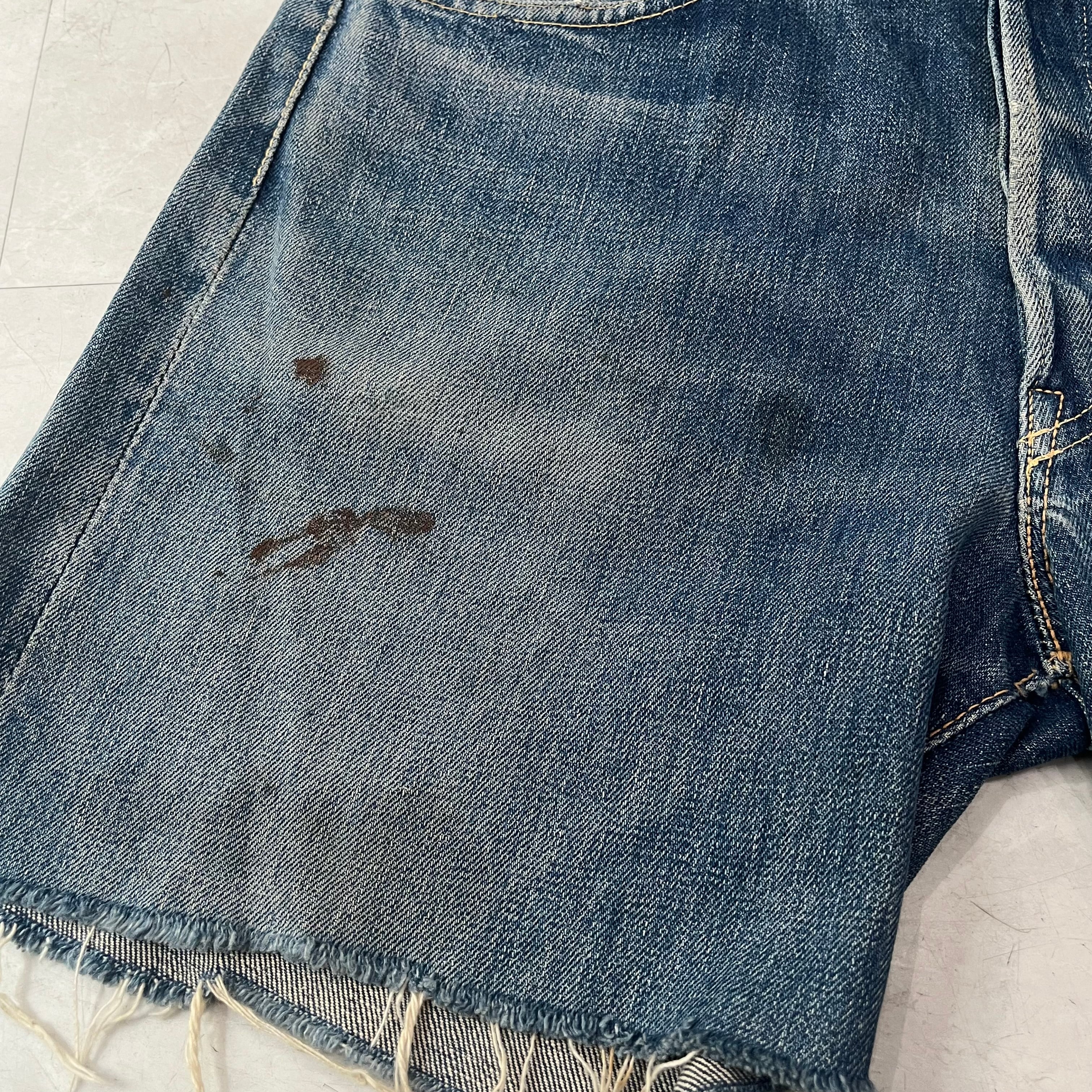 50s Levi's 501XX Denim Shorts 50年代 リーバイス デニムショーツ