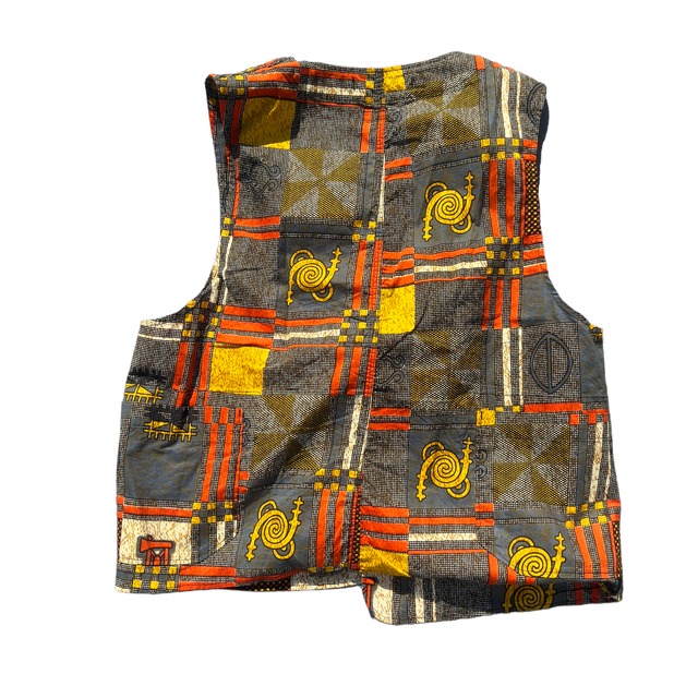 Engineered garments Upland Vest-African | brandselect