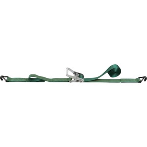 【人気】トラスコ中山(TRUSCO) 強力型ベルト荷締機 Jフックタイプ グリーン 50mm幅 1000kg GX50-1000J