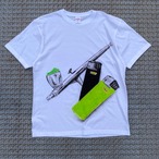 Ria. "HAND AIRBRUSH T-SHIRT" XL