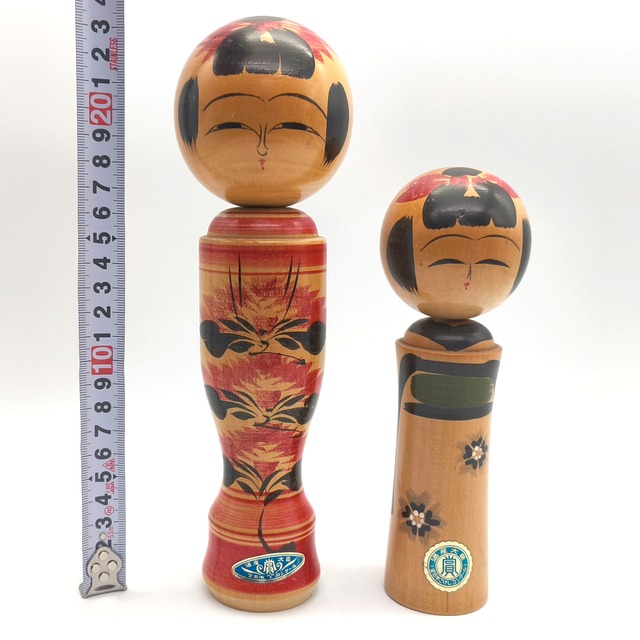 清原孝雄・こけし・民芸品・伝統工芸・2体セット・No.260909-09・梱包サイズ60