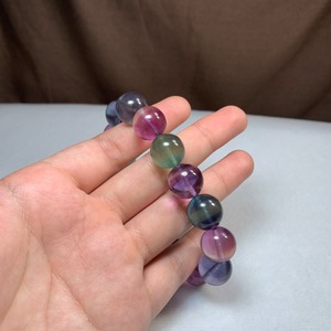 4.レア✩可愛いグラデーションフローライトブレスレット