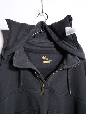REMAKE / "carhartt" neko custom cropped hoodie