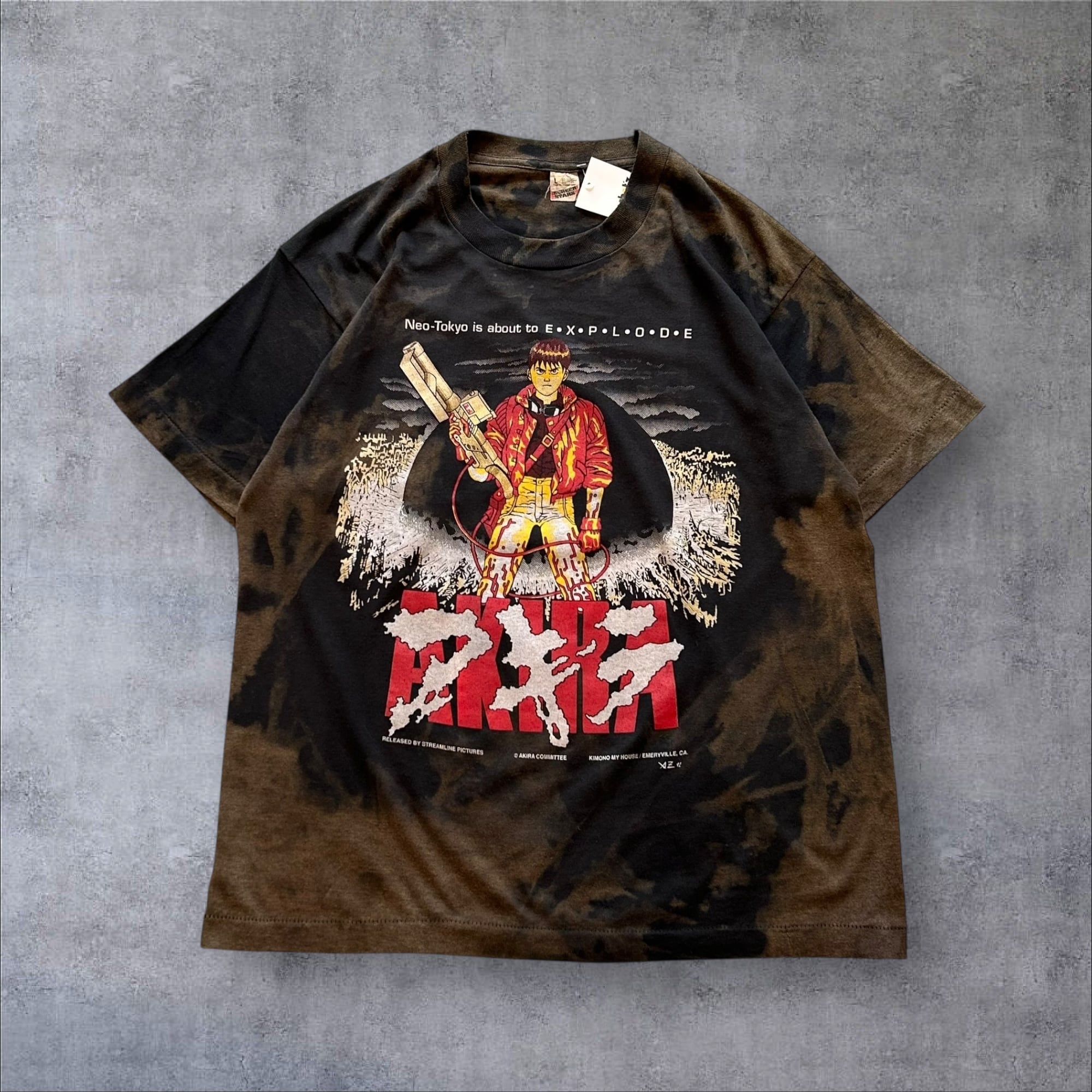 Special!!!! 1992s KIMONO MY HOUSE "AKIRA" bleach T-shirt【高円寺店】