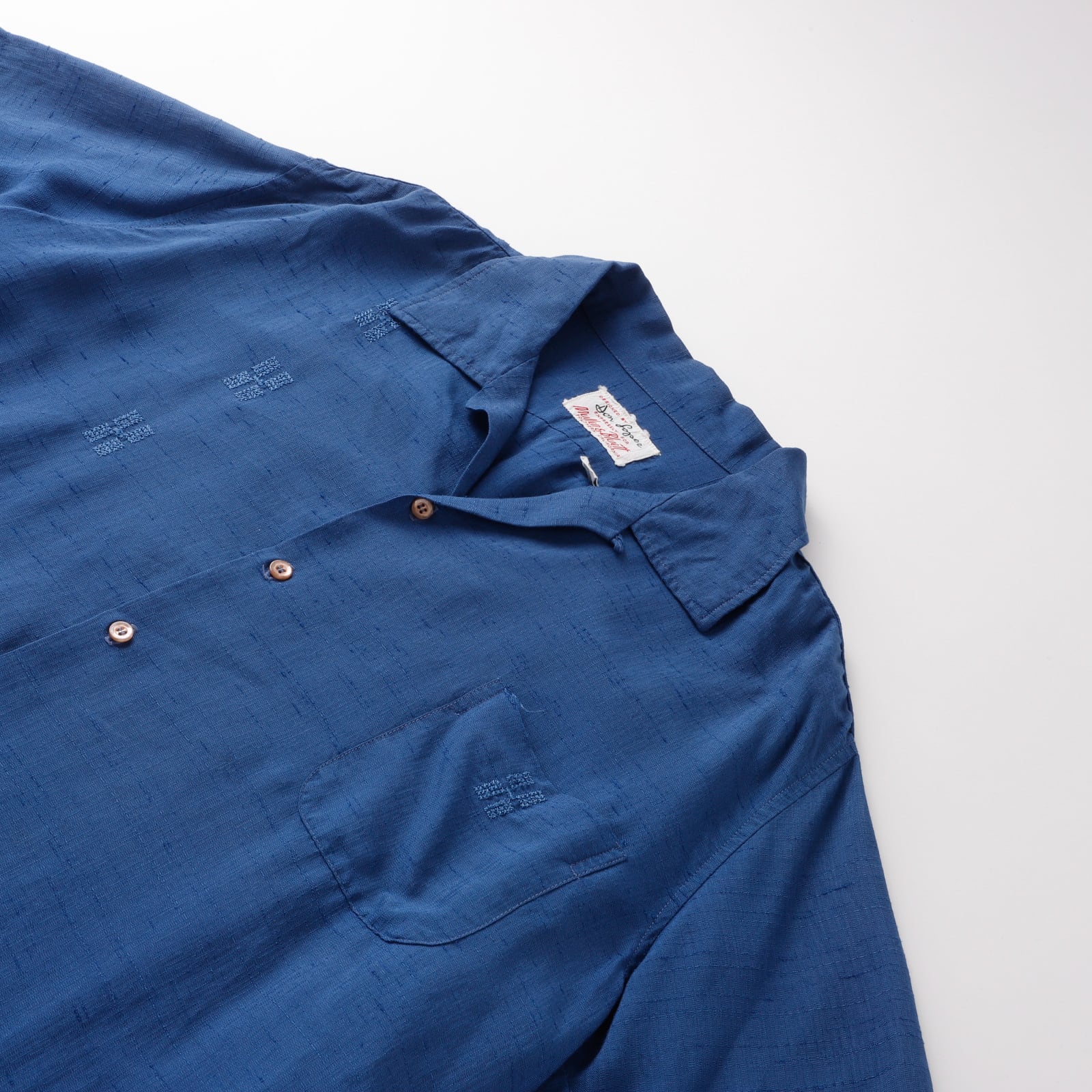 極美品】60s special Vintage open collar silk shirt 