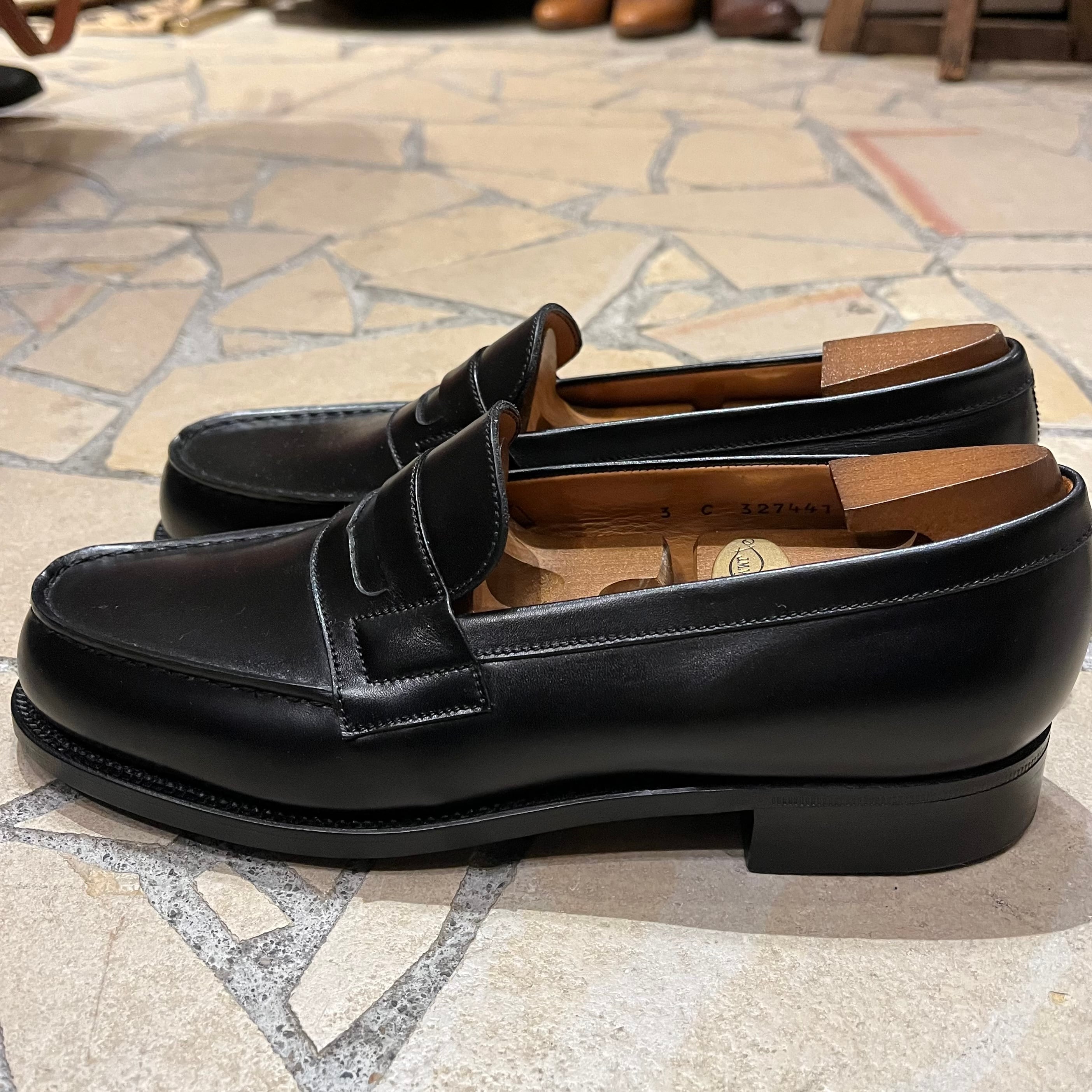 jm weston “#180 signature loafer size 3C black” | anemone