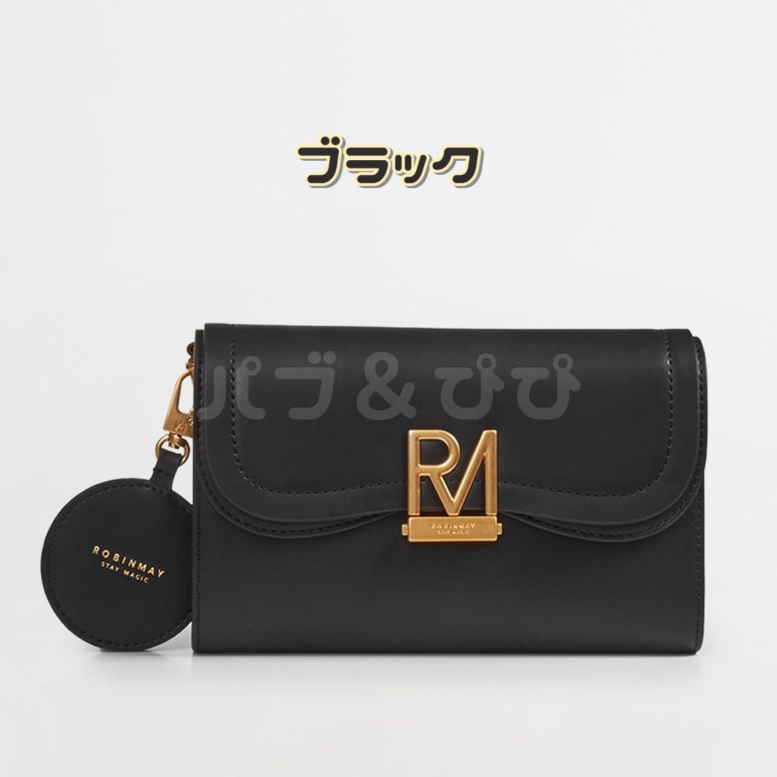 送料込★ROBINMAY★Elly隨身鐵錬斜背包★お財布ショルダーバッグ 24時間発送対象☆ROBINMAY☆Elly隨身鐵錬斜背包☆お財布