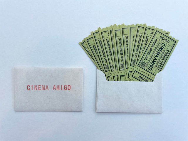 CINEMA AMIGO シニア回数券(11枚入)