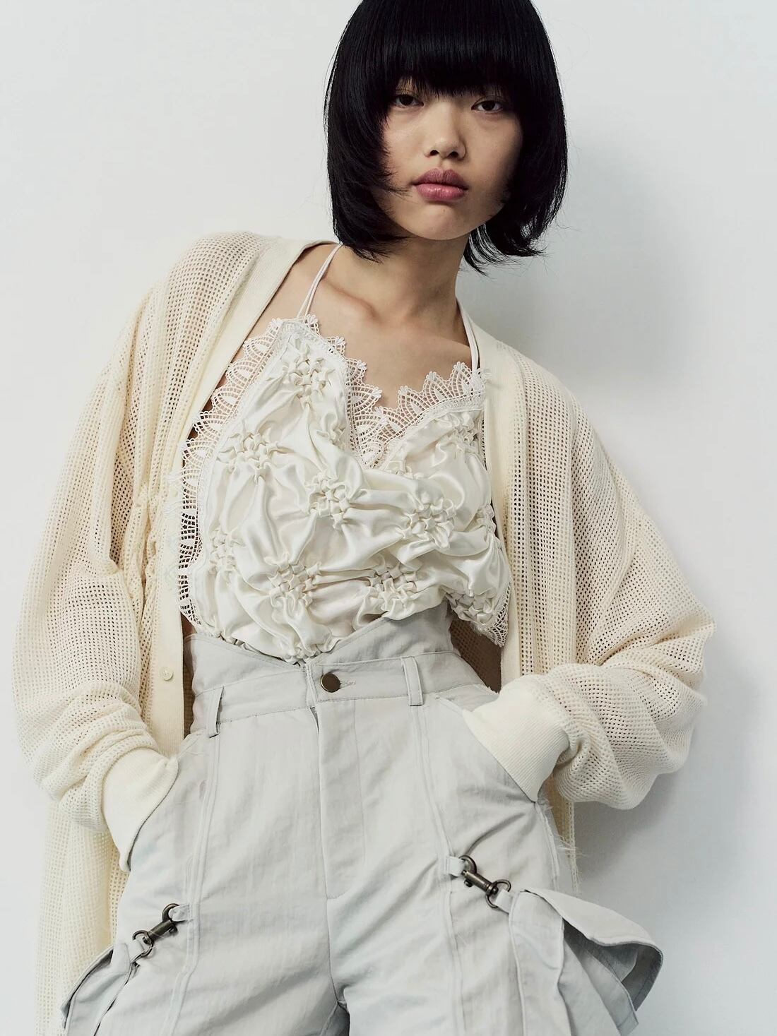 【新品】create clair SMOCKING VEILL BUSTIER 26SS】Create Clair クリエイトクレイル / SMOCKING VEILL BUSTIER