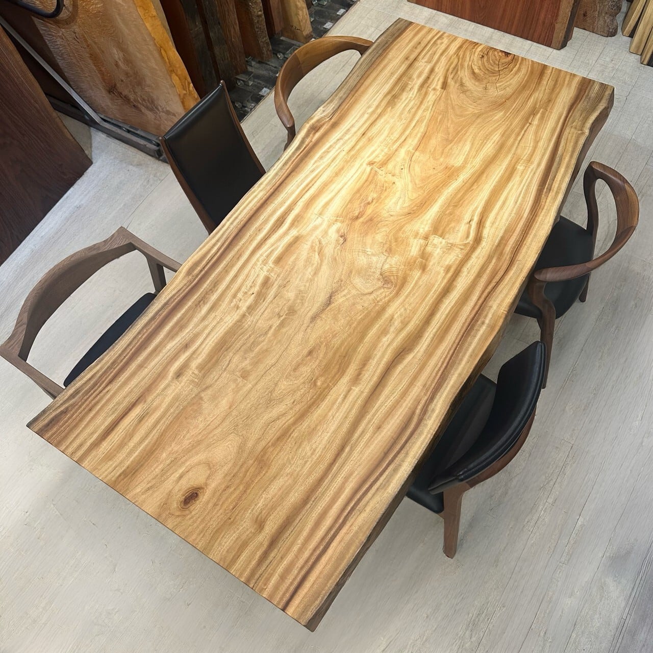 楠(クス)_1960×860-900-70_浅草本店_テーブル天板/一枚板 262355-2 t001