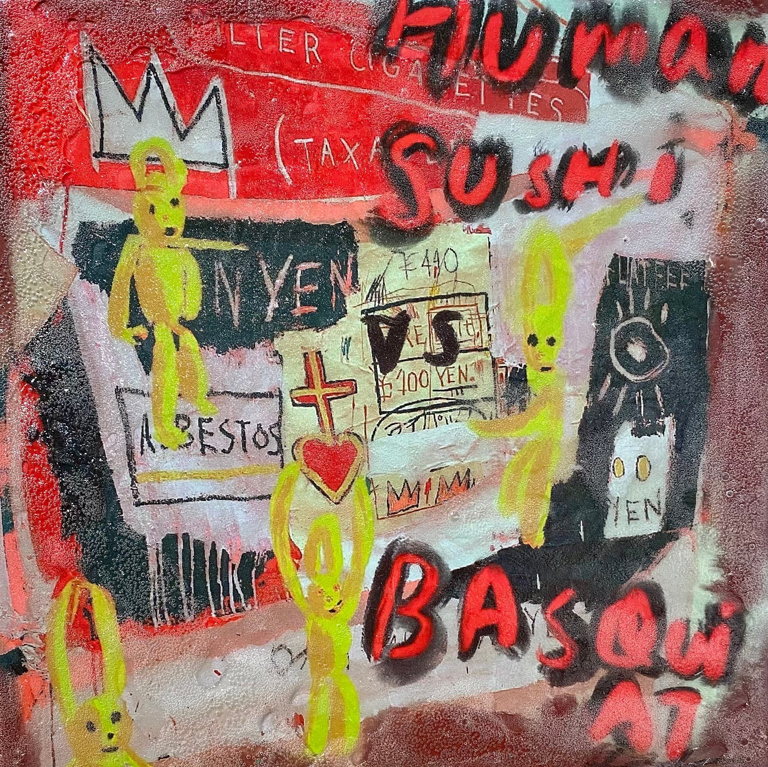 Human sushi vs Basquiat | イギリス国立美術館収蔵作家、田中拓馬 