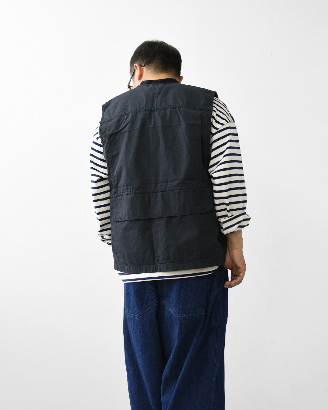 orslow [オアスロウ]UTILITY VEST -NAVY- [01-9020-02] ユーティリティ