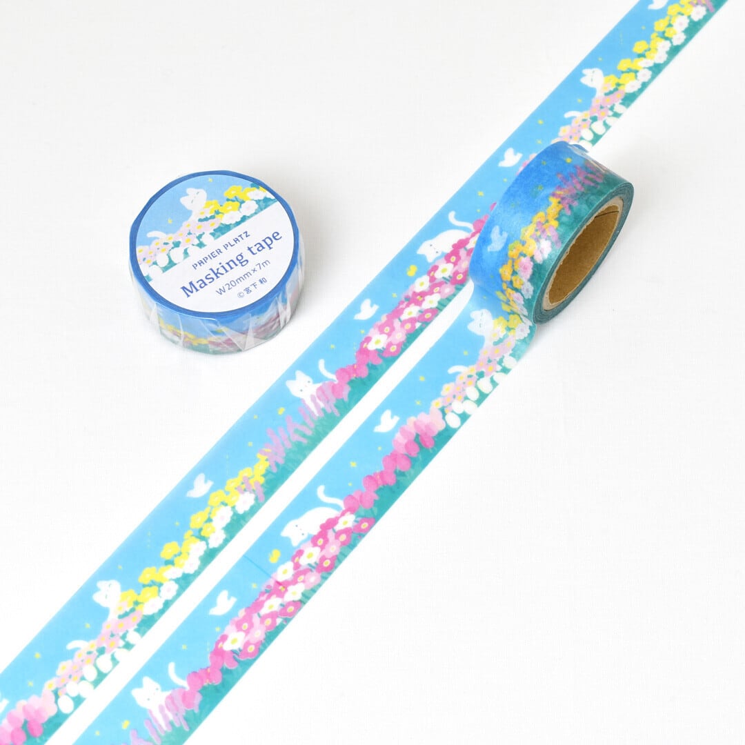 宮下和 マスキングテープ ねこねこ日和 | てんくーどう