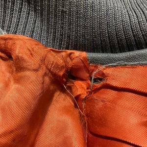 vintage german military leather flight jacket