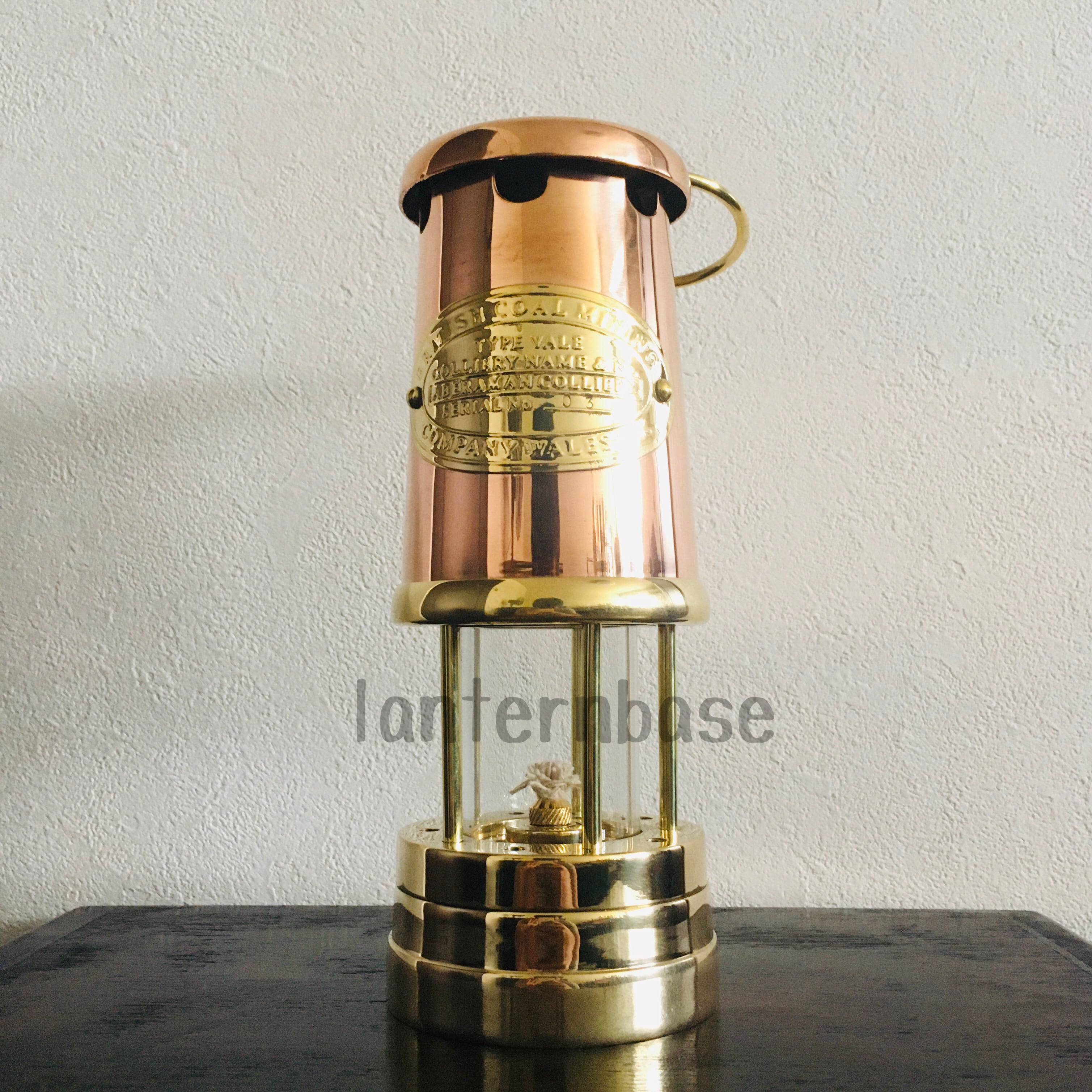 Brass & Copper Oil Lamp カンブリアンランタン コッパー カッパー 