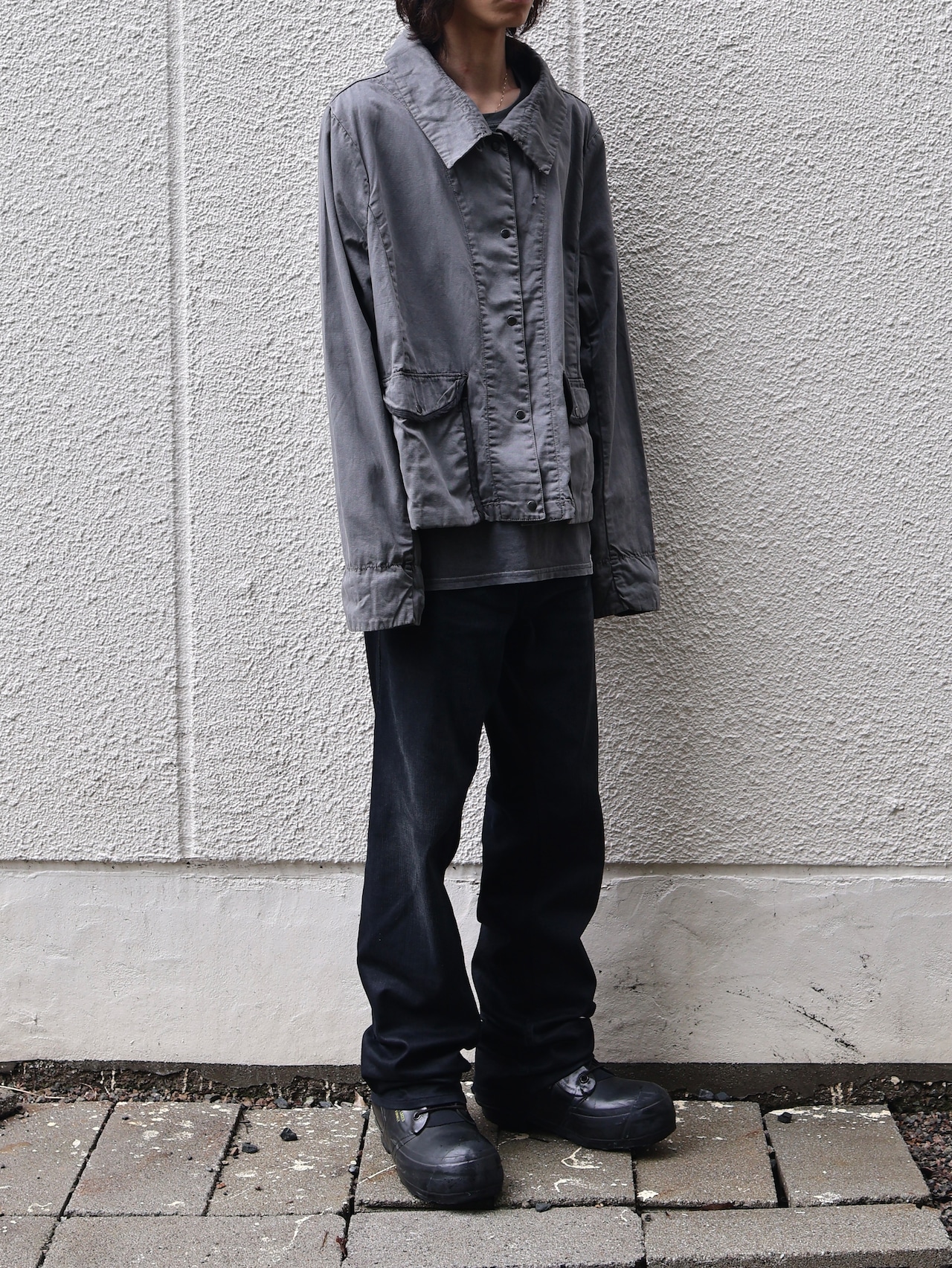 casual cotton shirt jacket