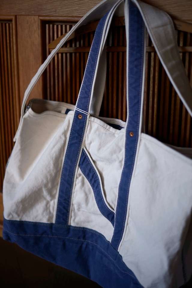 NICENESS / L.LESH SHOULDER TOTE BAG - CANVAS