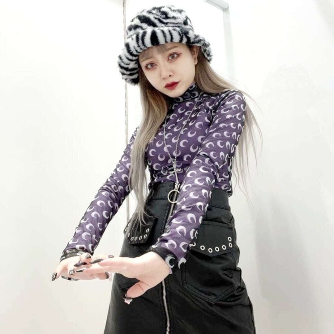 30%OFF】MOONシースルーハイネックロンT | VOLCAN&APHRODITE 30%OFF】MOONシースルーハイネックロンT | VOLCAN&APHRODITE