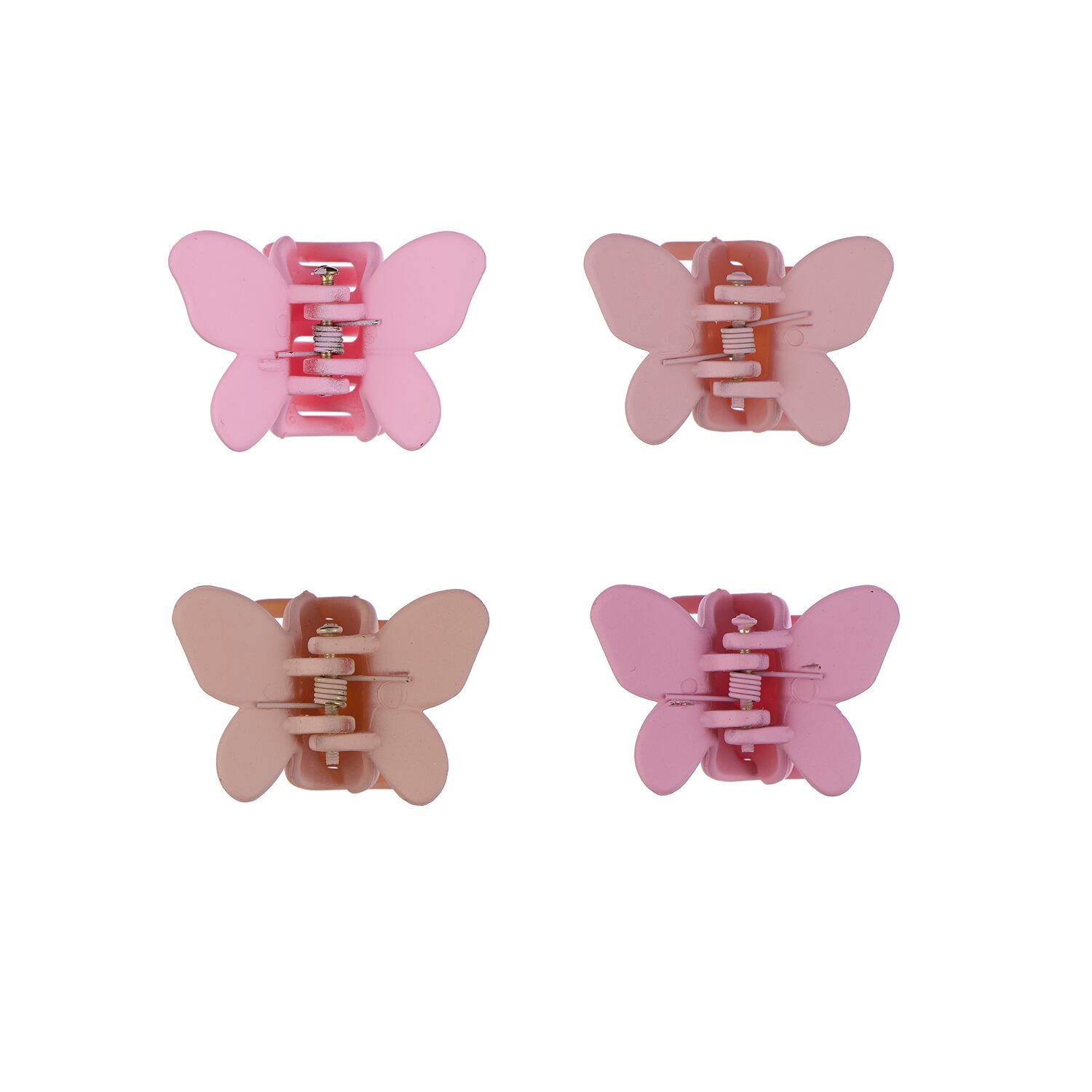 CLW2406-Little Butterfly Claw Clips 4 Pack-PINK