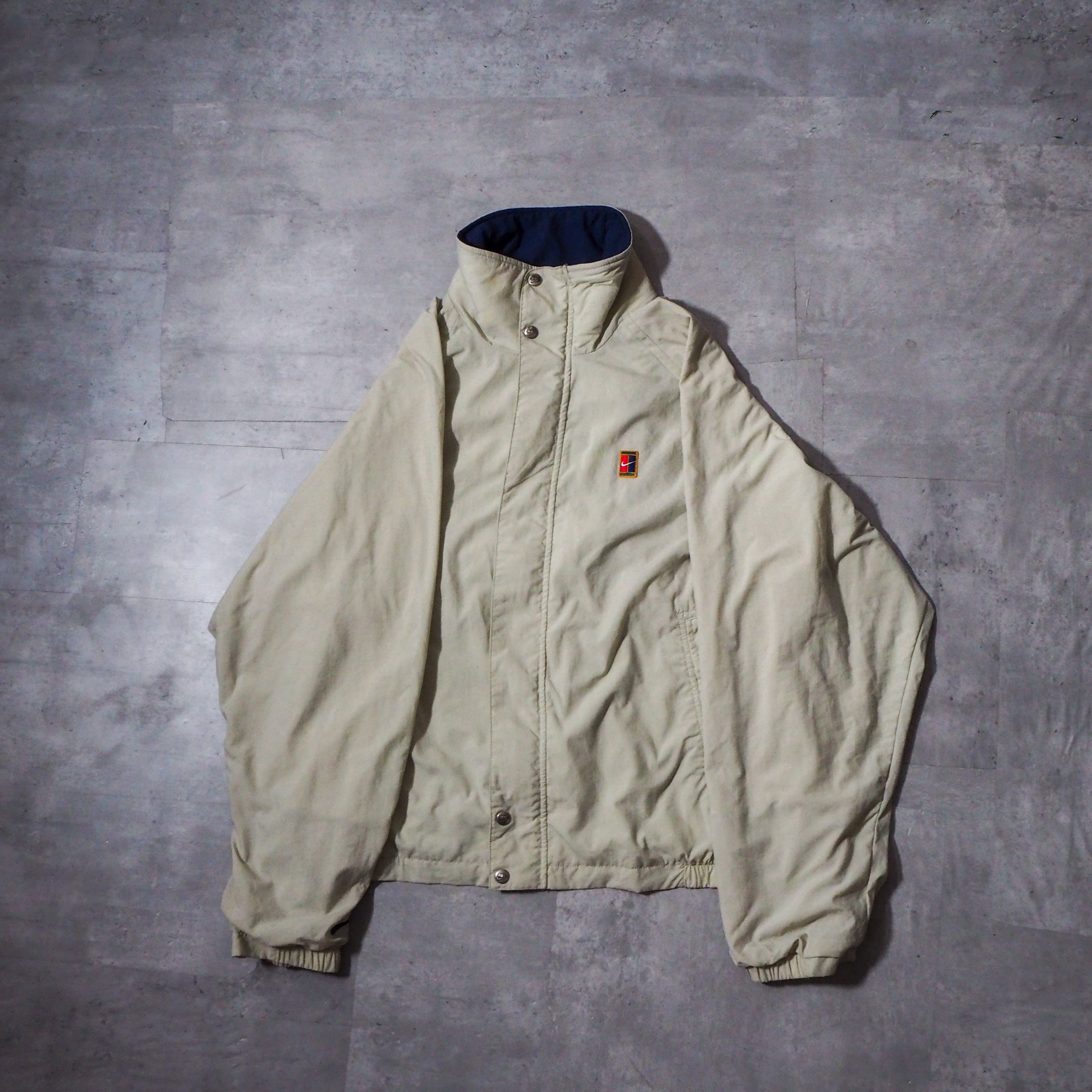 90s “NIKE” stand collar golf harrington jacket 90年代 ナイキ ...