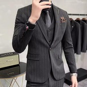 striped suit 3piece 00010