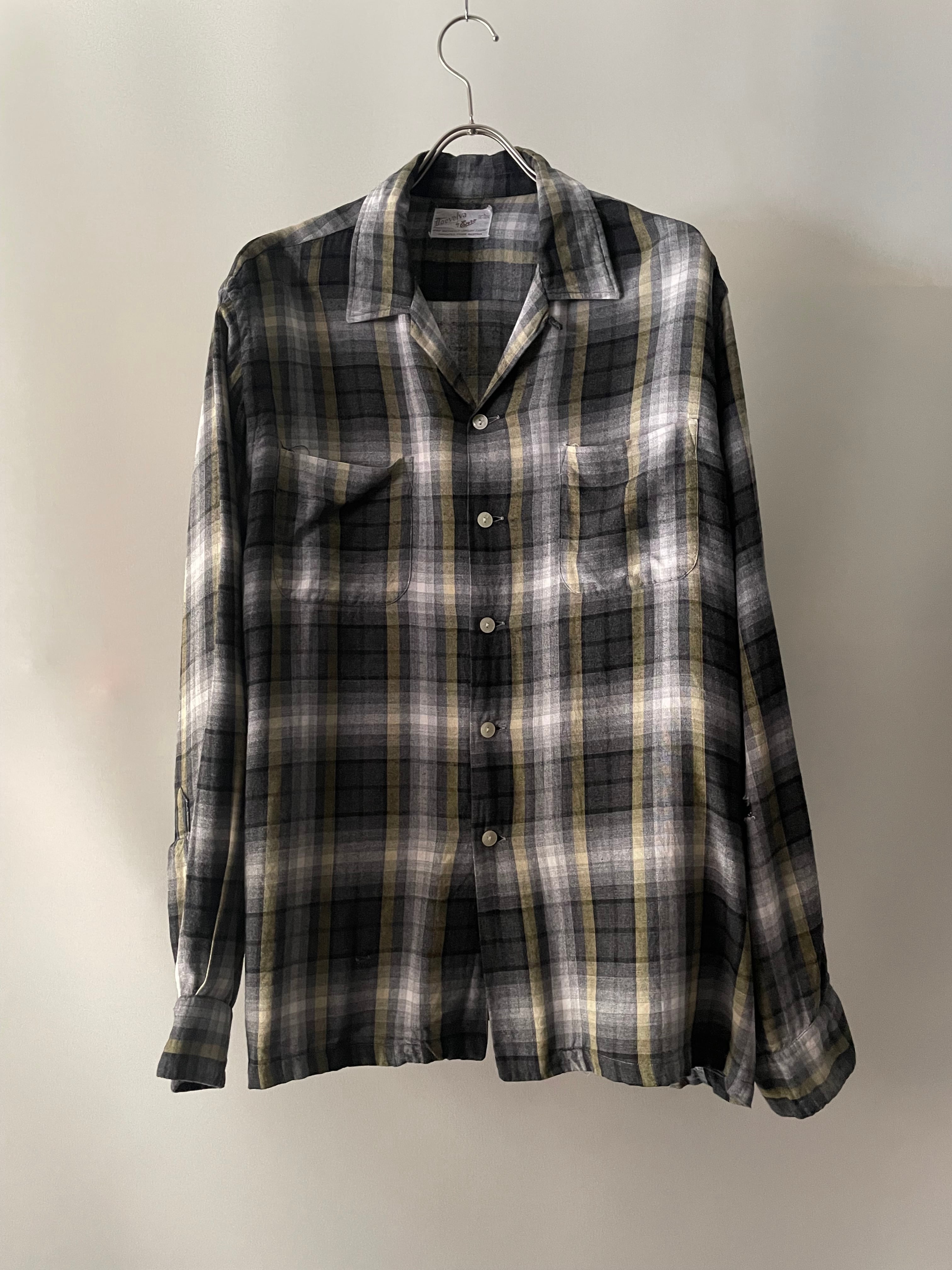 STUSSY shadow rayon plaid shirt STUSSY】☆新作☆SHADOW PLAID RAYON