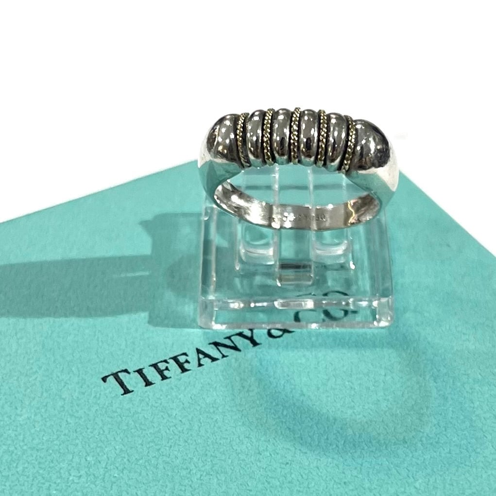 TIFFANY & Co.】【14号】VINTAGE ヴィンテージ ティファニー リブ