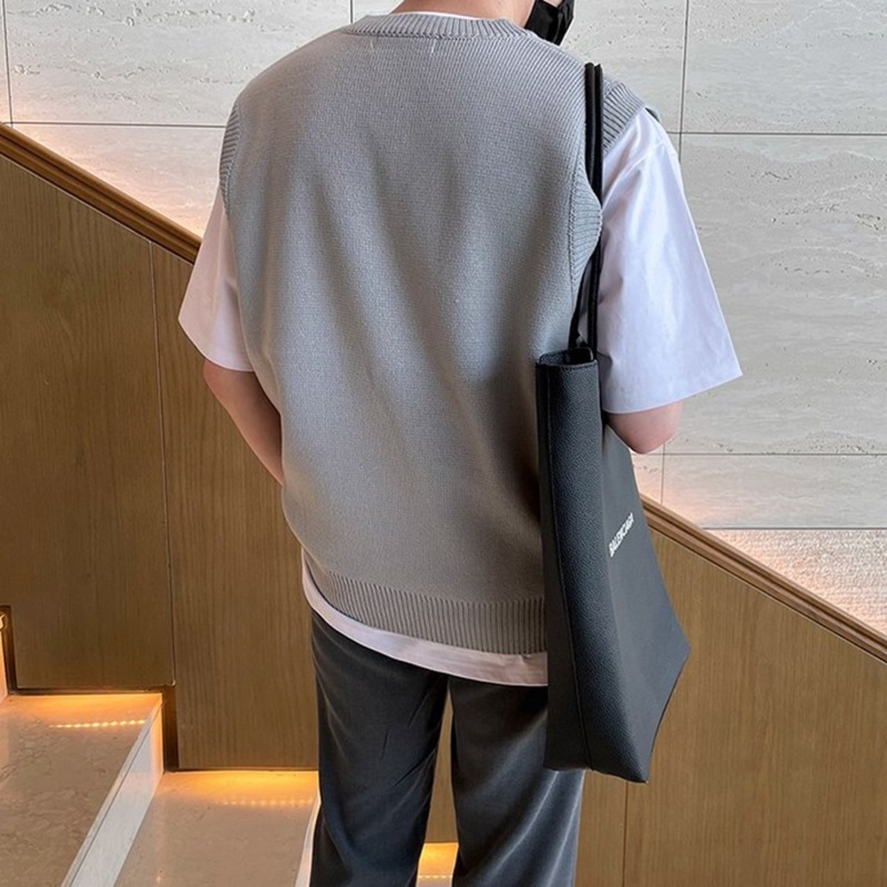 ニュアンスカラーニットベスト　MT0080227