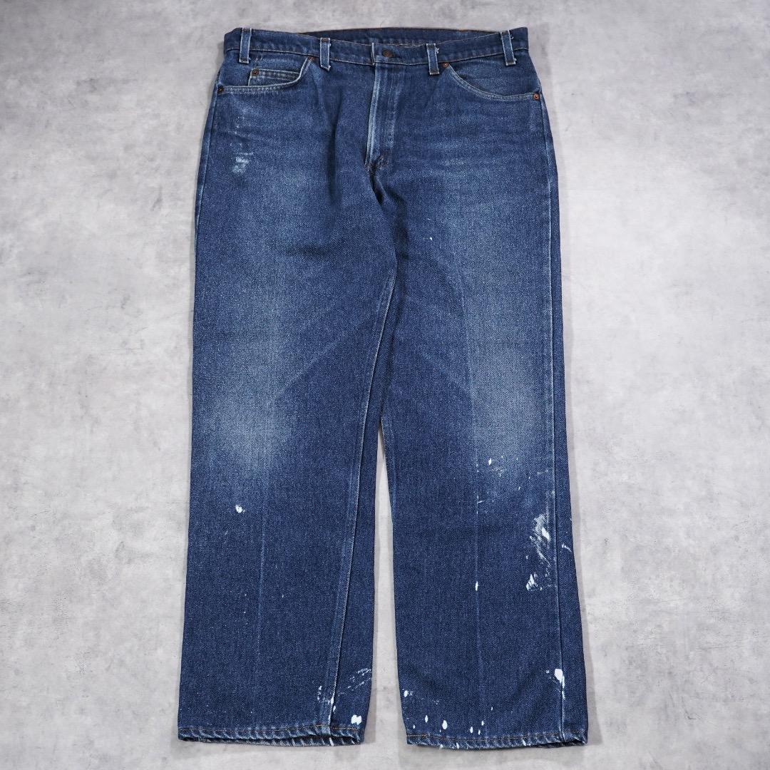リーバイス509 W38 青 古着 80s USA製 ハチマル 濃紺 21474